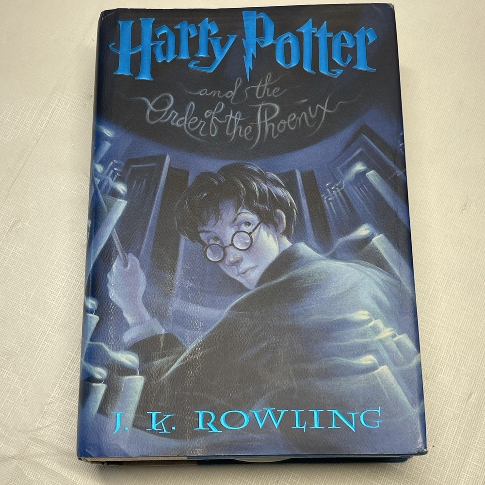 HP Order of the Phoenix TRUE 1st Print First American Ed HC DJ 2003